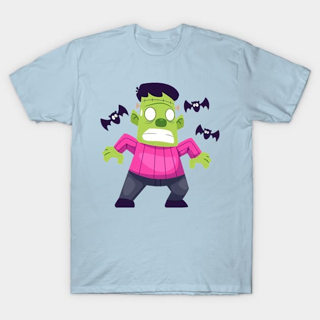 frighten frankensten T-Shirt by brdk visual